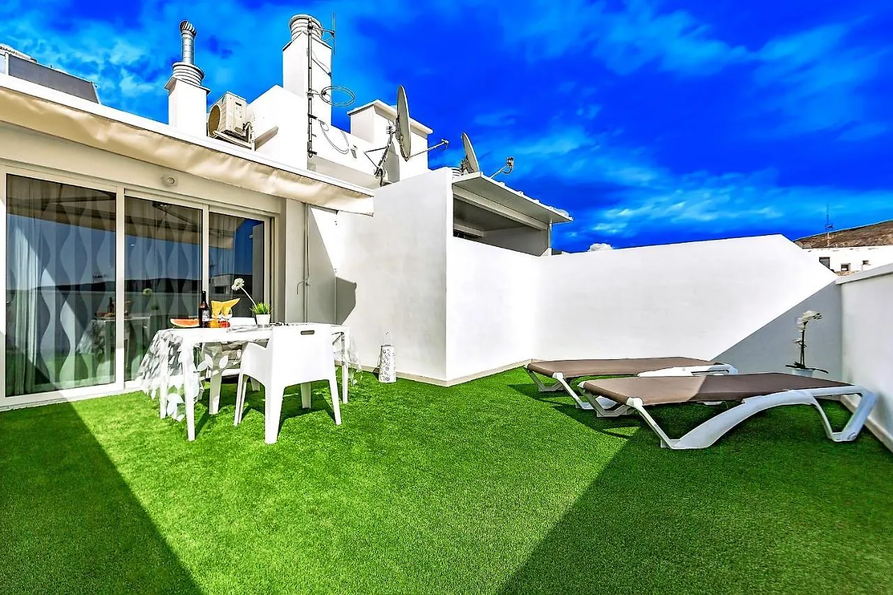Luxury Penthouse Sea View, Los Cristianos شقة لوس كريستيانوس